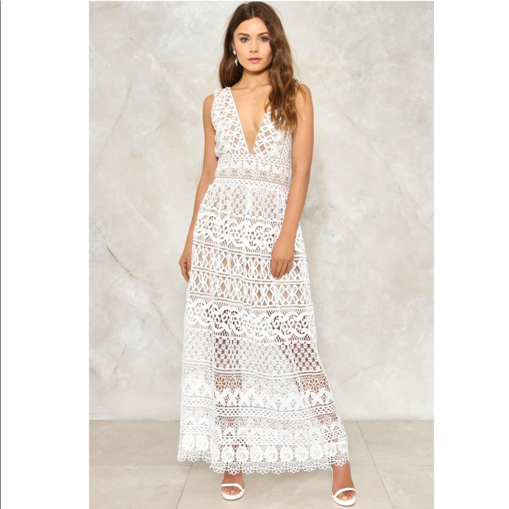 Nasty Gal Isobel Crochet Dress